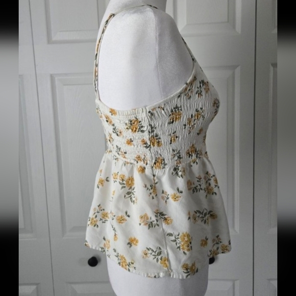 Hollister juniors y2k top flowy floral size medium - Picture 2 of 9